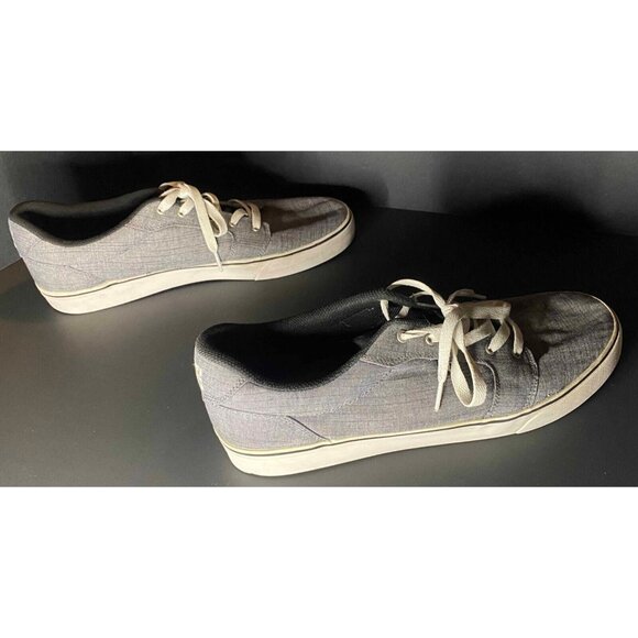 DC Anvil TX SE Mens 13 Gray Canvas Skate Shoes Skater Y2K - Picture 5 of 8